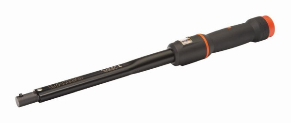 Bahco Mechanischer Klick-Drehmomentschlüssel 20 - 100 Nm, verstellbar, mit Fensterskala & runder Zapfenaufnahme, 74WS-100