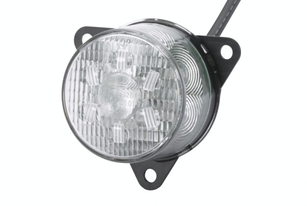 HELLA Blinkleuchte, LED, 12V, Anbau/geschraubt, Lichtscheibenfarbe: glasklar, Stecker: DEUTSCH Stecker, vorne, 2BA 011 172-207