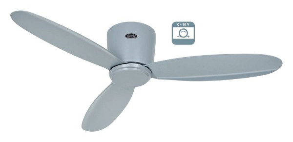 CasaFan Deckenventilator Eco Plano II 112 Lack lichtgrau-Lack lichtgrau 0 - 10 V, 3112851