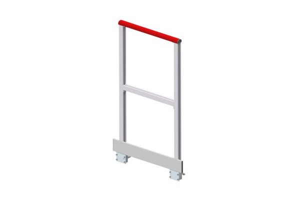 HYMER Plattformgeländer stirnseitig für Treppenpodest für 2220+2221, für Stufenbreite 600 mm, 22990030