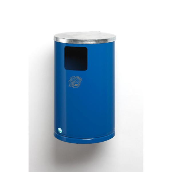 STEIN HGS Abfallsammler Typ WR 1, Enzianblau (RAL 5010), 82048.0004