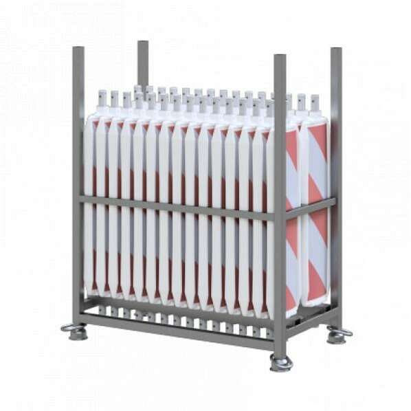 Schake Baken SET 1 bestehend aus: 1x Lager- und Transportpalette,30x Kunststoffbake Typ 60 Folie Typ RA1/A, 36055-5-SET