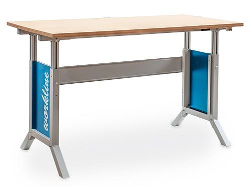 Bedrunka+Hirth workline Grundgestell mit Arbeitsplatte, Tiefe 750, elektrische Höhenverstellung, Maße in mm (BxTxH): 1500 x 750 x 1100, 07.75.15AHVE