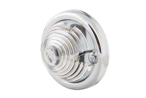 HELLA Positionsleuchte - Halogen - 24/12V - Anbau/Schraubanschluss - Lichtscheibenfarbe: glasklar - rechts/links, 2PF 997 022-011