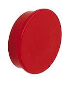 Kappes Magnete als Dokumenthalter, rund rot 10-teilig, 4044.00.1651