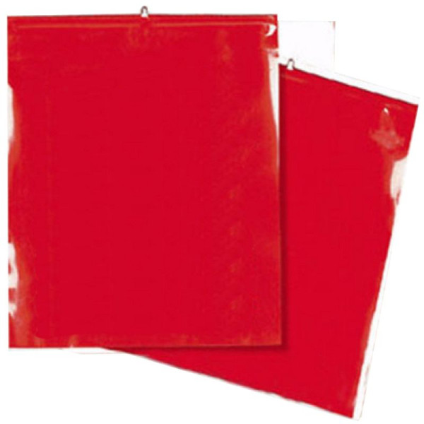 Stein HGS Warnflagge aus PE-Folie, 300 x 300 mm, nach Paragraph 22 StVO, VE: 100 Stück, 18595