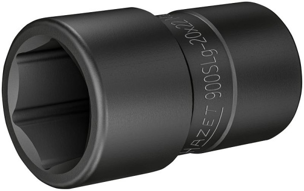 Hazet Steckschlüsseleinsatz FORD Radverschraubung 900SLG-20X22, Vierkant12,5 mm (1/2 Zoll), Außen Sechskant-Tractionsprofil, 20 x 22 mm, 900SLG-20x22