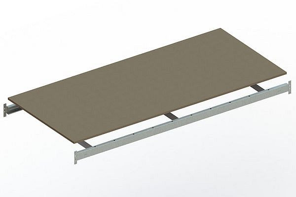 Meta MINI-RACK Zusatzboden 2200x1050 mm, verzinkt, mit Spanplatte, 2002947
