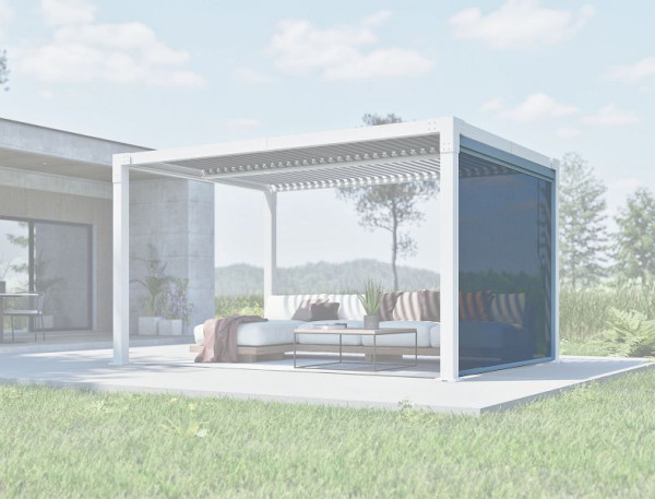 SOJAG Sichtschutz Perogla Hana Seitenteil 10 Grau, 1x269x213cm, SJ52004