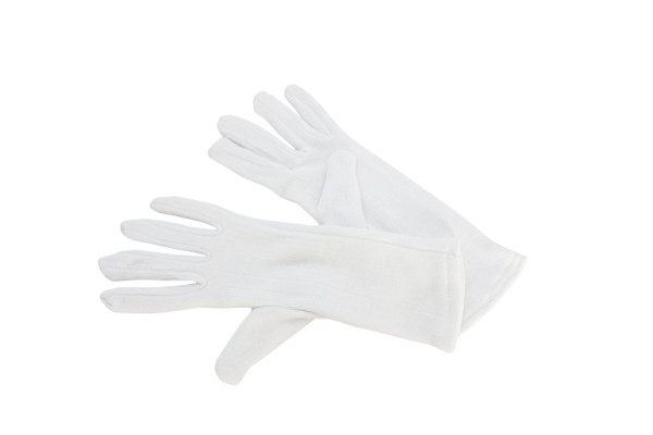 Schneider Baumwoll-Fingerhandschuh weiß, für Teiglings Herstellung, VE: 1 Paar, 310027
