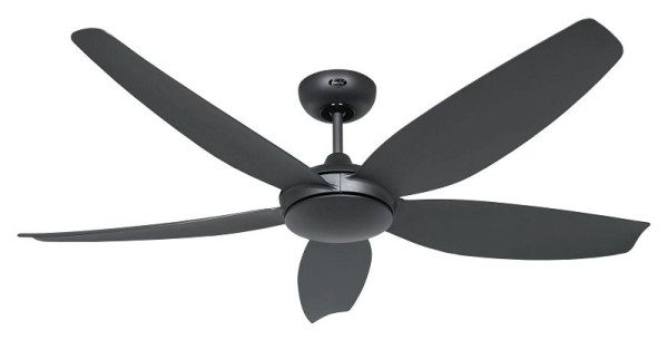 CasaFan Deckenventilator Eco Volare 142 Lack basaltgrau-Lack basaltgrau, 514282
