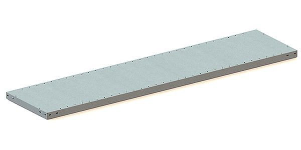 Meta CLIP 200 Zusatzboden 1700x400 mm, RAL 7035, inkl. 4 Fachbodenträger, 200182697