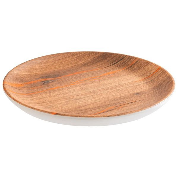 APS Teller -CRAZY WOOD- Ø 15 cm, Höhe: 1,5 cm, 85305
