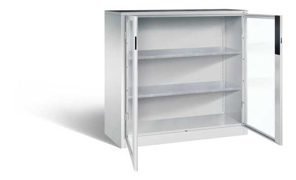 C+P Werkzeugschrank Acurado, H1200xB1200xT500mm, Farbe: Lichtgrau, Muldengriff, 8531-055 S10167