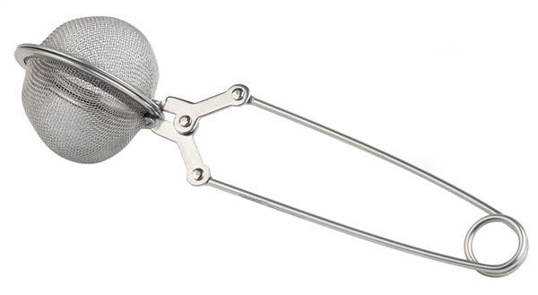 APS Teebrühsieb, Ø 4,5 cm, Länge 15,5 cm, Edelstahl, mit feinem Sieb, ausklappbar, 74750