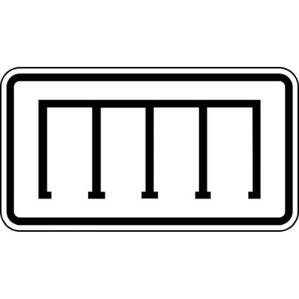 Stein HGS Parkordnung (gerade) Nr. 2401, 330x600mm /RA1/Flachform 3mm, 2401-213