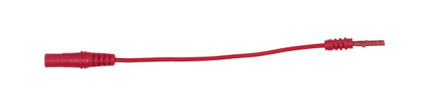 KS Tools 4,0 mm Eingangsbuchse auf 2,0 mm Prüfadapterbuchse flach (rot), 150.0961
