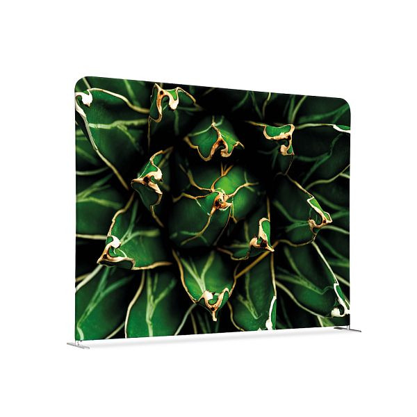 Showdown Displays Textil Raumteiler 200-150 Kaktus Grün I820, ZWSE200-150SSK-DSI820