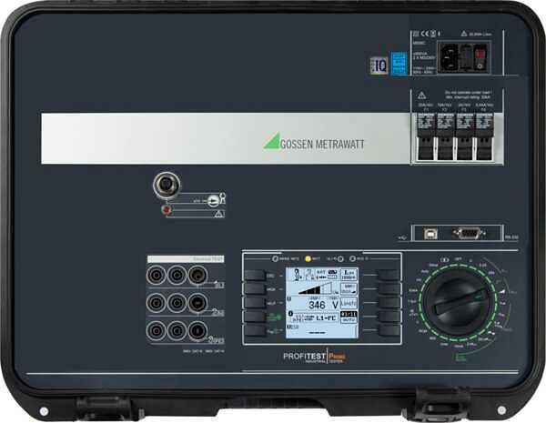 Gossen Metrawatt ALL-IN-ONE Prüfgerät in AC- und DC-Netzen für elektrische Anlagen, Maschinen, Schalt-/ Industrieanlagen, Windräder, Stromerzeuger, M516G