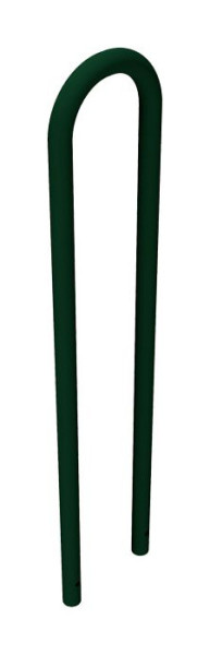 Schake Universalbügel Stahlrohr Ø 48 / Ø 60, zum Einbetonieren, Stahlrohr Ø 48 mm x 2,5 mm Gesamtbreite: ca. 300 mm, beschichtet, 448_70B