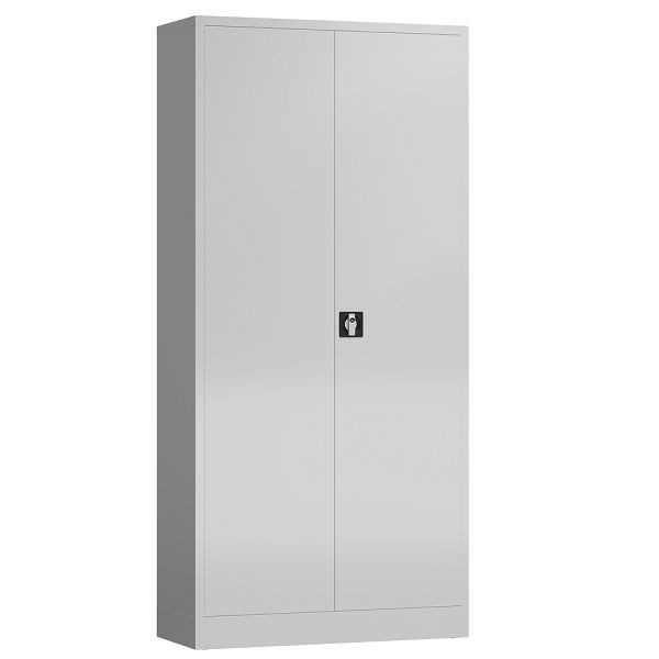 Lüllmann ClassiX Flügeltürenschrank, 1945 x 920 x 500 mm, lichtgrau, X-530350