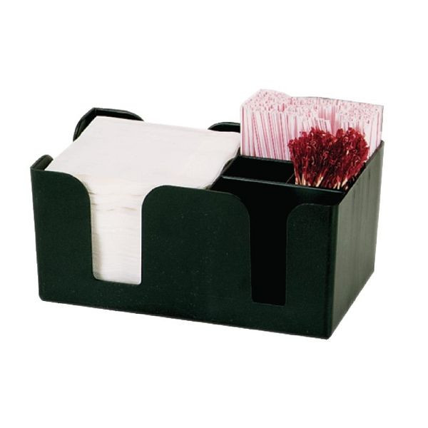 Olympia Kristallon Bar-Organizer, 24 x 15 x 10,5 cm, 6 Fächer, Kunststoff, F980