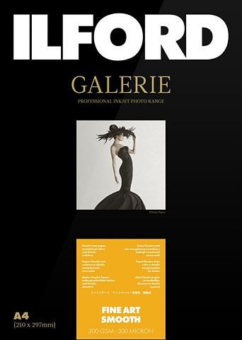 Ilford Fotopapier Galerie FineArt Smooth 200g A3+ 25 Blatt, 7042754