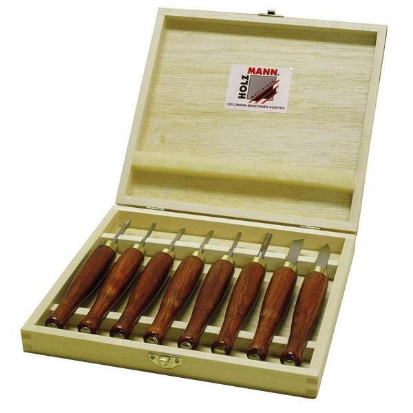 Holzmann Micro Drechselsatz 8-teilig / HM, HM8TLG, 9120039903149
