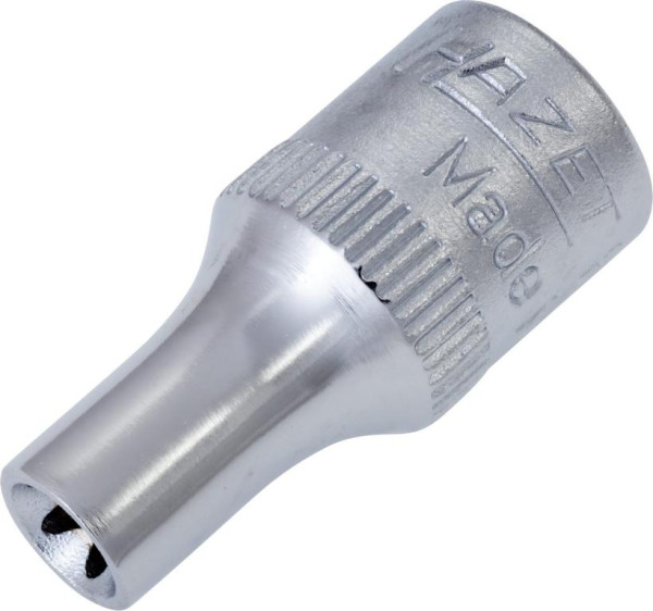 Hazet Steckschlüsseleinsatz TORX®, Vierkant hohl 6,3 mm (1/4 Zoll), Außen TORX® Profil, E5, 850-E5