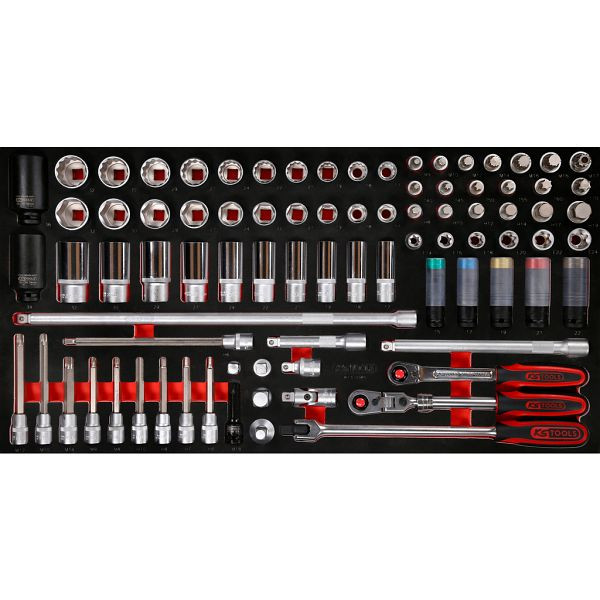 KS Tools PERFORMANCEplus Werkzeugsatz 85-teilig 1/2' Steckschlüssel, 813.0085