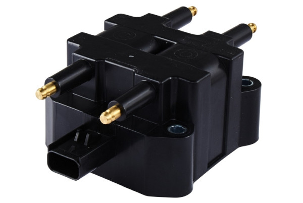 HELLA Zündspule, 2-polig, Verteilerzündspule, geschraubt, 5DA 230 036-011