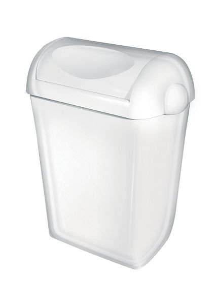 All Care PlastiQline Abfallbehälter 23 Liter Swing Kunststoff weiß, 5657