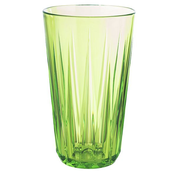 APS Trinkbecher -CRYSTAL-, Ø 9 cm, Höhe: 15,5 cm, Tritan, 0,5 Liter, Farbe: grün, VE: 48 Stück, 10536