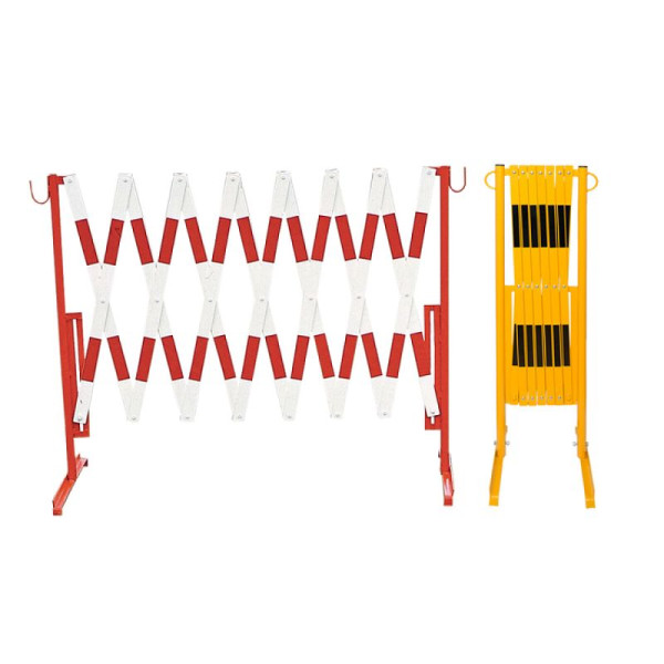 Stein HGS Absperrschere/Scherensperre -Augsburg-, gelb/schwarz / 12 kg, ausziehbar bis 3600 mm, 36647