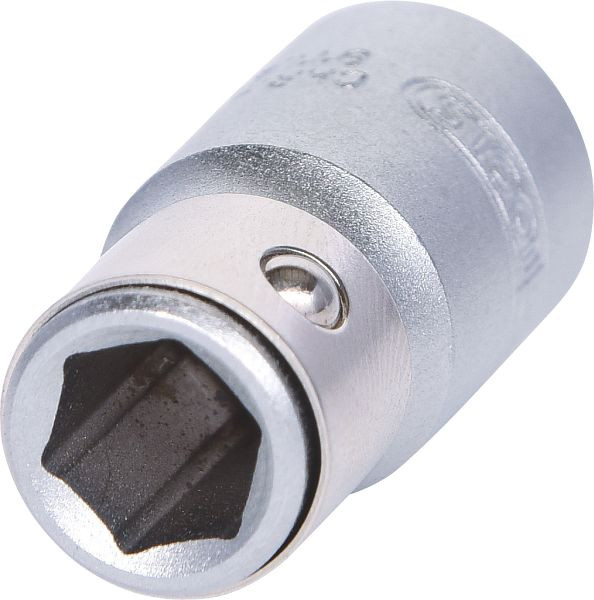 KS Tools 1/4" Bit-Adapter-Stecknuss, mit Spannring, 911.4327