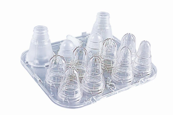 Schneider Tüllen Kassetten-Set aus Polykarbonat, transparent, 4,5 / 5,5 / 6 / 7,5 / 8 / 8 / 9 / 10, 196630