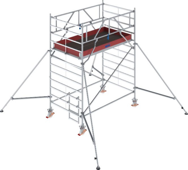 Krause Stabilo Fahrgerüst S5000 Feldlänge: 2,50m, Arbeitshöhe: 4,30m, 787019