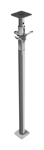 Schake Euro Schalungsstütze der Klasse B/D, verzinkt, mit Außengewinde, B/D25 Auszugslänge: 1,45m-2,50m, 11829V