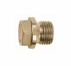 Riegler Verschlussschraube mit Außensechskant und Bund, 111672