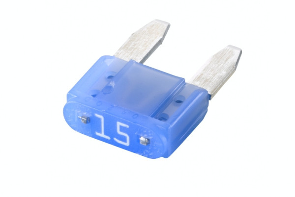 HELLA Sicherung, Mini-Flachstecksicherung, 15/5A, blau, 8JS 728 596-831