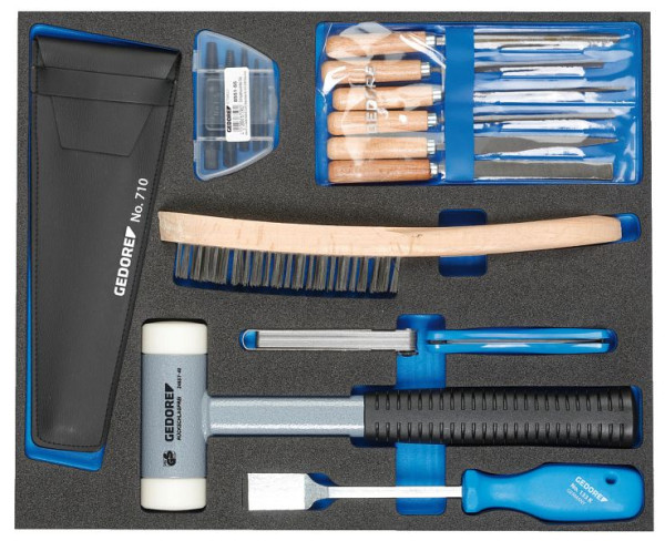 GEDORE TS CT2-710 Werkzeugsortiment in 2/4 Check-Tool-Modul, 2957507