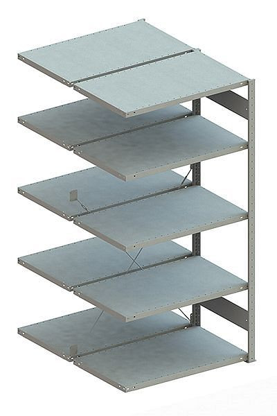 Meta CLIP 100 DAR 2000x1000x600 mm, RAL 7035, Bodenanzahl: 2 x 5, 20070681