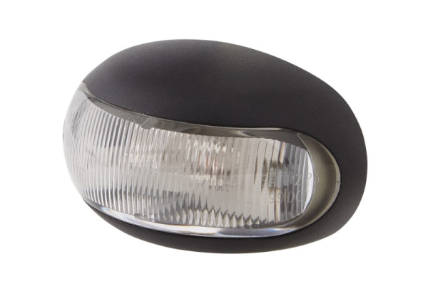 HELLA Seitenmarkierungsleuchte, DuraLED, LED, 24/12V, Schraubanschluss/Anbau, SAE, Lichtscheibenfarbe: rot, 2PS 959 660-407