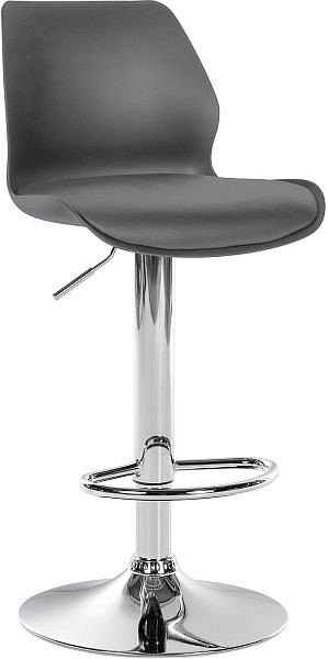 CLP Barhocker Gilbert Kunststoff, grau, 323185, 4255716303167