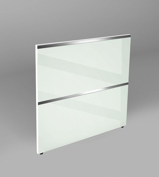 Kerkmann Seitenblende zum Verkleiden der Seiten, Atlantis, B 820 x T 25 x H 750 mm, weiß, 22339982