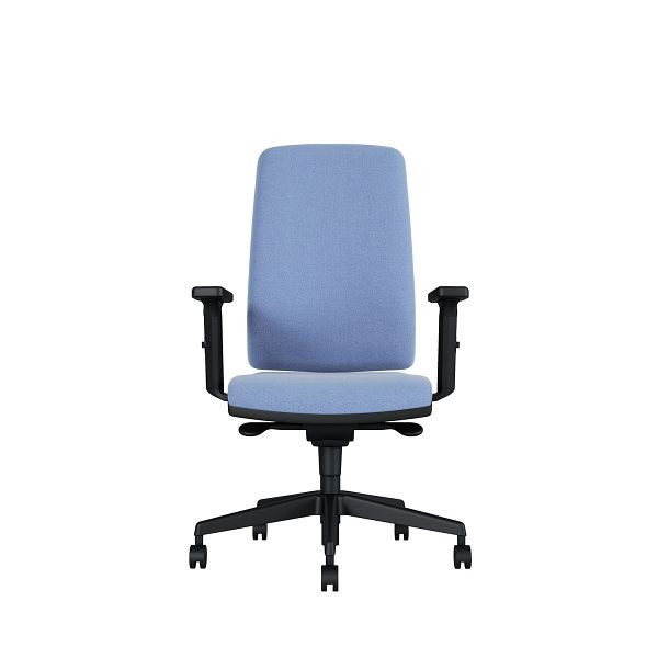 Bisley Bürodrehstuhl Stone, Tiefenverstellbarer Sitz, Mit 3D Armlehnen, Kunststofffußkreuz, TN9601 mineral water, STONETKDTN9601