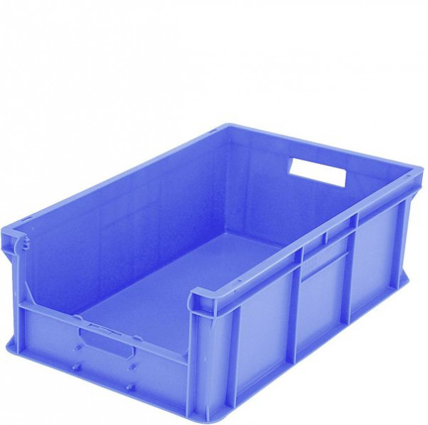 BITO Eurostapelbehälter BN /BN6424 600x400x215 blau, Entnahmeöffnung stirnseitig, C0850-0021
