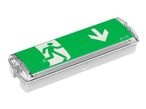 B-SAFETY LED-Notleuchte V-Lux Standard, Autotest, Leuchtdauer 3 Stunden, 304265