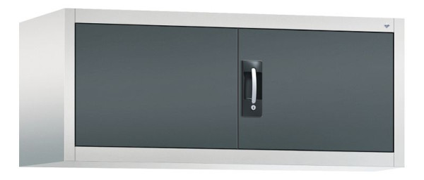 C+P Flügeltürenschrank Acurado-900, H500xB1200xT500 mm, Grau/Anthrazit, 9484-000 S10282