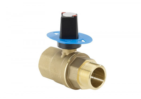 BENDER WN Trommelkugelhahn Teflon, DN 40, 5038401